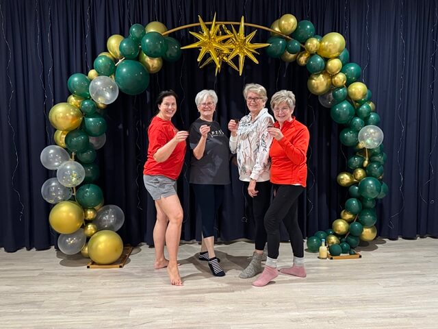 Bleibfit Bleib fit - ein Kurs für Seniorinnen, die fit bleiben möchten im Tanzstudio Miral